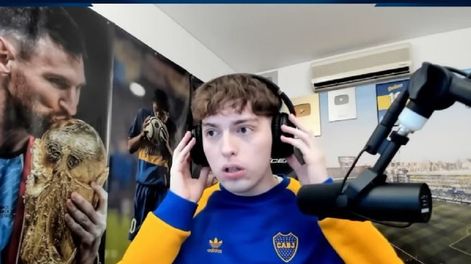 Los Andes | El streamer analiza el mundo Boca hace varios años y ha tenido gran reconocimiento.