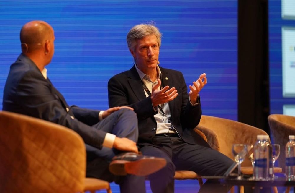Santiago Bausili participó en la apertura del Argentina Fintech Forum / Gentileza Clarín
