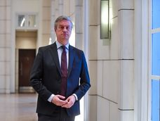 El embajador de la Unión Europea en Argentina, Erik Høeg, en Mendoza.&nbsp;