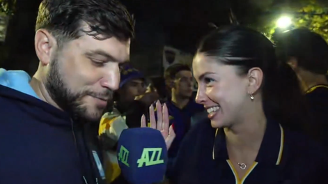 El cruce viral entre un periodista y una hincha de Boca que terminó en match
