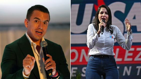 Ecuador elige presidente: comenzó la segunda vuelta entre Daniel Noboa y Luisa González.