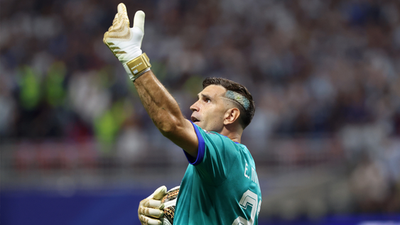 Dibu Martínez se refirió a la victoria de la Selección Argentina: Jugamos con el cuchillo entre los dientes