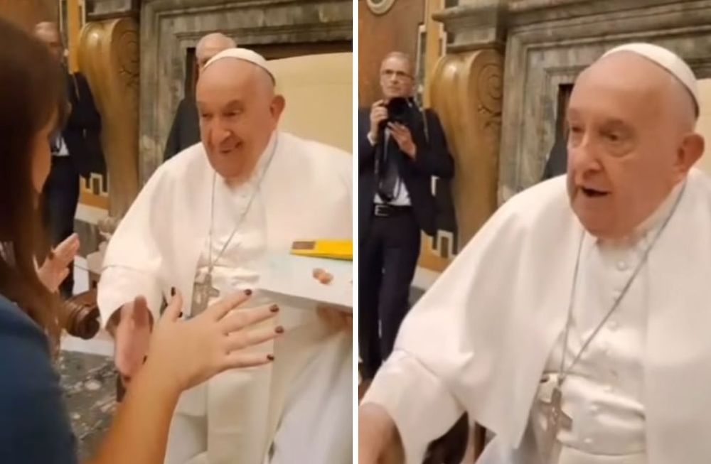 El mensaje del Papa Francisco para los argentinos en el encuentro con Malena Guinzburg.