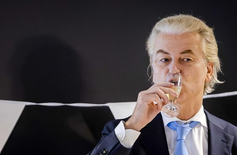 Geert Wilders, el nuevo primer ministro de Países Bajos que arrasó en las elecciones con consignas antimusulmanas, antiinmigración y anti Unión Europea.