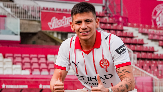 Claudio Echeverri, nuevo refuerzo del Girona de España