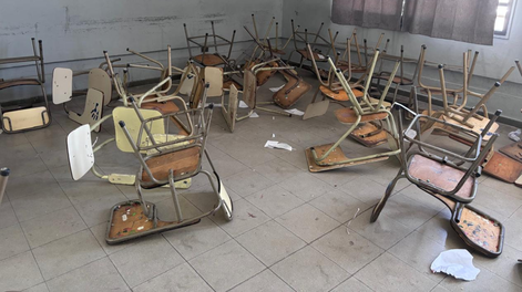 Destrozos en una escuela en la previa del UUD: crónica de los hechos que derivaron en caos y 140 chicos libres