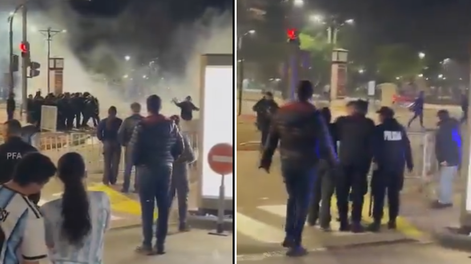 Disturbios en Venado Tuerto en medio de los festejos por la Selección