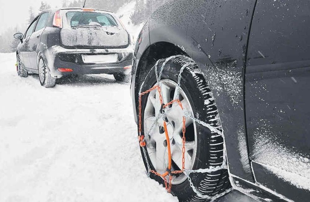 Nieve en Mendoza: cuál es la diferencia entre uso y portación de cadenas en los vehículos. Foto: Archivo Los Andes