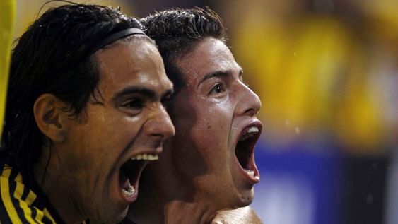 Pékerman sueña con la dupla Falcao-James en Copa América