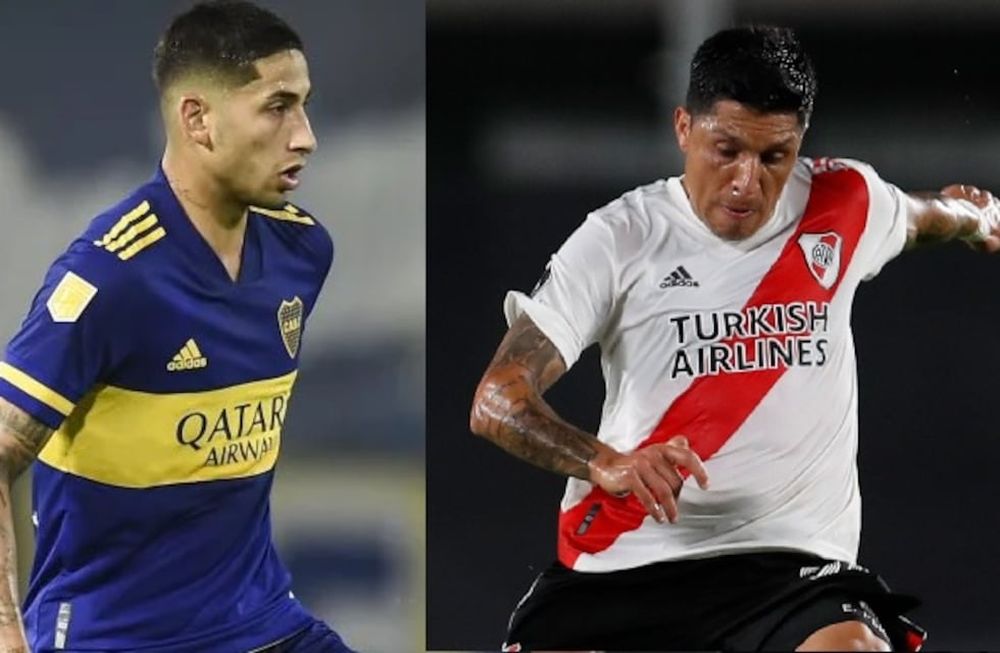 Boca vs River, Varela vs Pérez.
