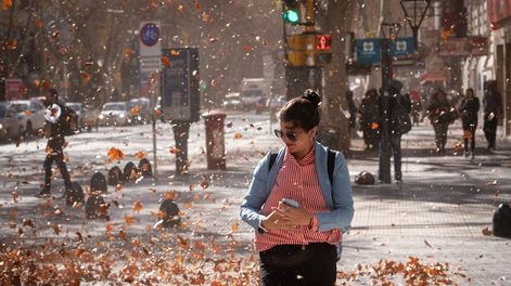 Alerta por viento zonda este jueves en Mendoza