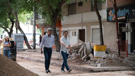 La Ciudad ampliará sus trabajos de reacondicionamiento en la calle 9 de Julio
