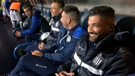 Javier Gandolfi continuará como entrenador de Talleres.Foto: Orlando Pelichotti
