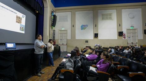 Maipú capacita a los estudiantes para garantizar seguridad e higiene en los Kioscos