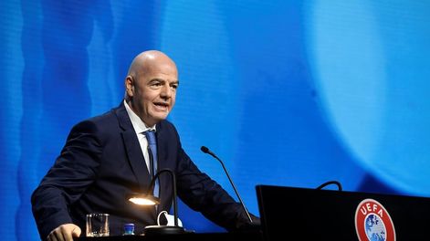 Déjenme mostrar el total apoyo de la FIFA al fútbol europeo y a la UEFA, afirmó Infantino.