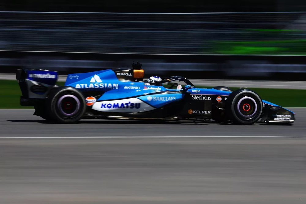 El piloto de Williams, Alex Albon, se estrelló en la única sesión de práctica previa al&nbsp;Gran Premio de Canadá.