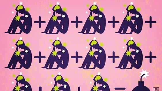 La denominada medicina del estrés cuenta con herramientas para una evaluación personalizada y un plan adaptado a las necesidades de cada persona. Ilustración: Hugo Horita.