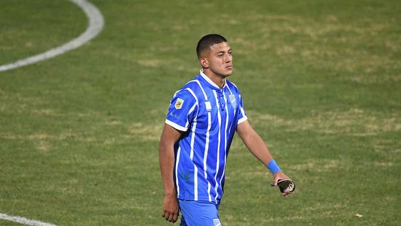 Liga Profesional de Fútbol. Bruno Leyes se ha transformado en un jugador clave en el andamiaje de Godoy Cruz. Foto: José Gutierrez / Los Andes