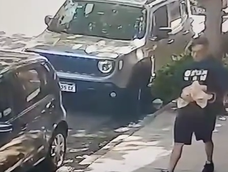 Robo con un inhibidor en Puerto Madero Robo con un inhibidor en Puerto Madero