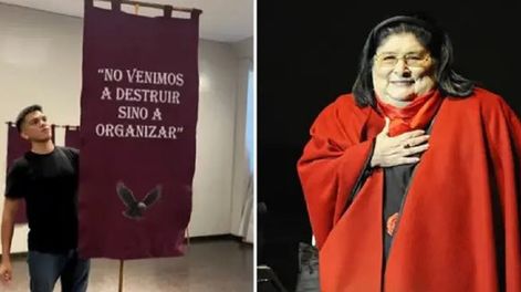 Enzo Ferreira, coordinador de Radio Nacional Tucumán y dirigente libertario, agravió a Mercedes Sosa