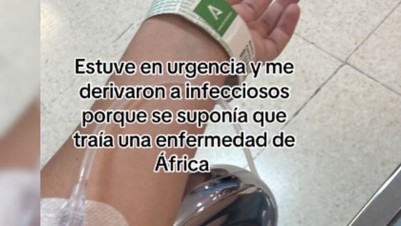 Volvió de África pensando que tiene una enfermedad infecciosa, pero descubrió otra cosa / @mamademartina05