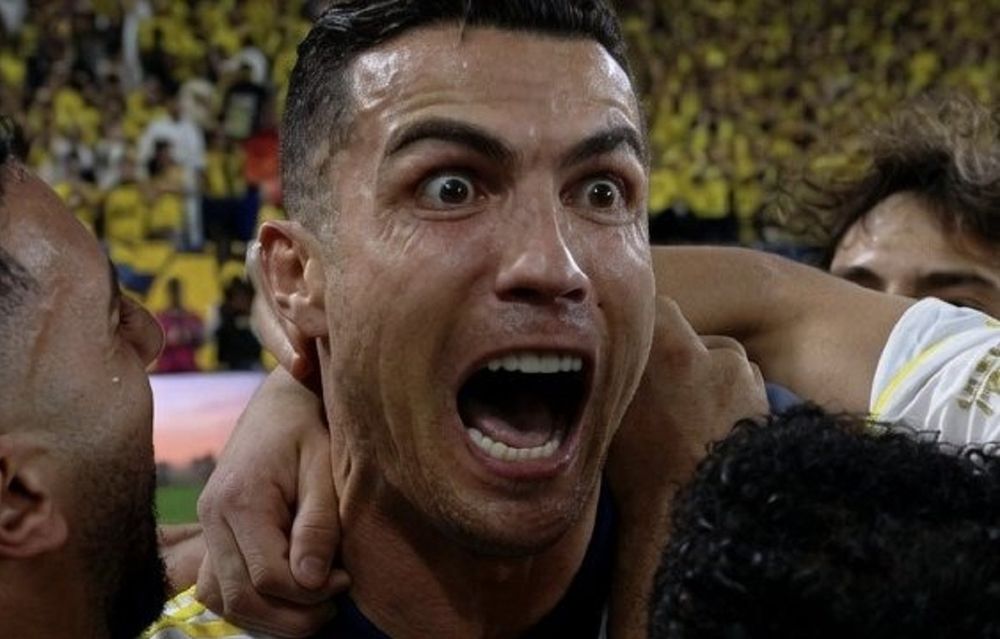 PASIÓN AL LÍMITE. Cristiano Ronaldo, campeón en Arabia Saudita: marcó un doblete, se acerca a los 1000 goles y logró el título que se le negaba a los 41 años.&nbsp; &nbsp;