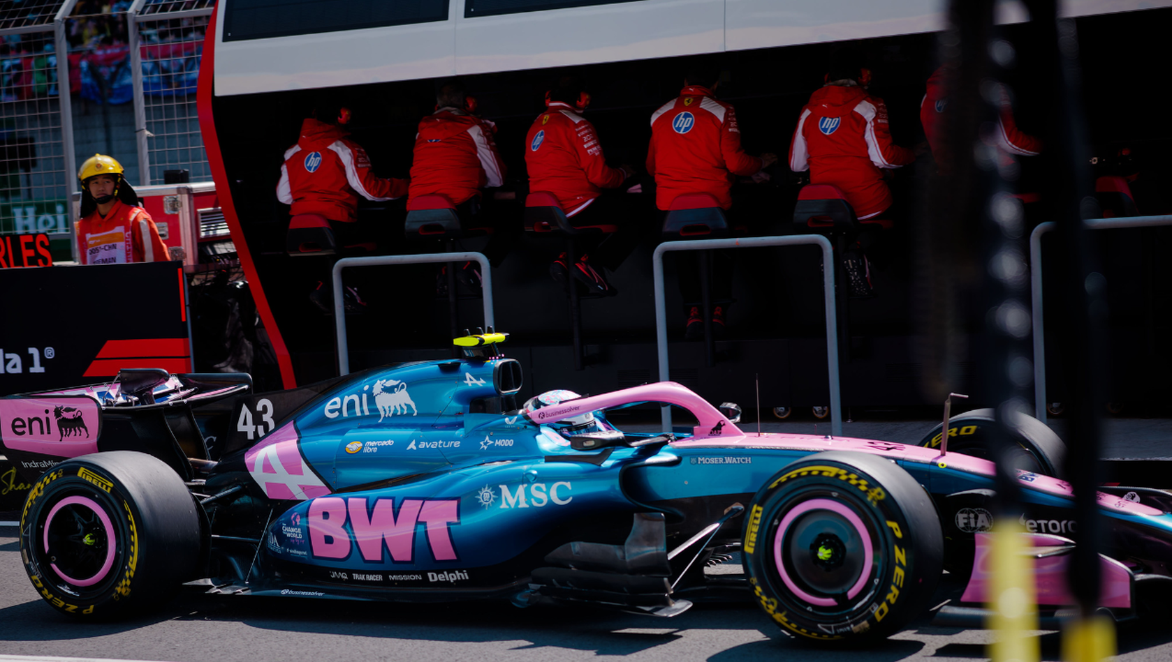 Franco Colapinto, piloto de Alpine.