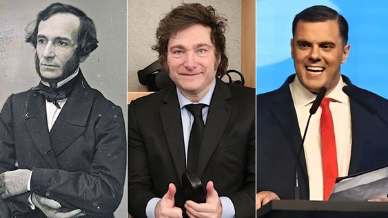 Juan Bautista Alberdi, Javier Milei y el Gordo Dan
