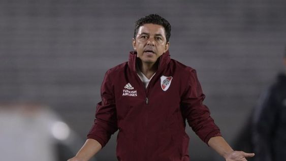 Marcelo Gallardo decidió suspender la concentración de River de cara al juego con Nacional por el positivo de Covid-19 de Enzo Pérez. / Gentileza