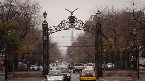 Parque General San MartínDía frío en la Ciudad de Mendoza  Foto: Ignacio Blanco / Los Andes