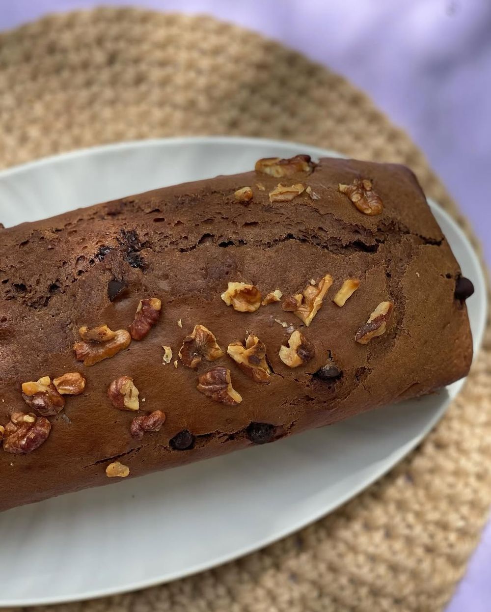 Budín de choco con nueces ???? que mejor que merendar algo casero, rico y saludable  Que necesitas   2 huevos  170gr de azúcar  80cc de aceite  150gr de harina integral  150gr de harina leudante  50gr de cacao amargo .jpg