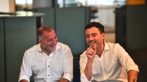 Los Andes | Luis Juez y Rodrigo de Loredo. Foto: Pedro Castillo