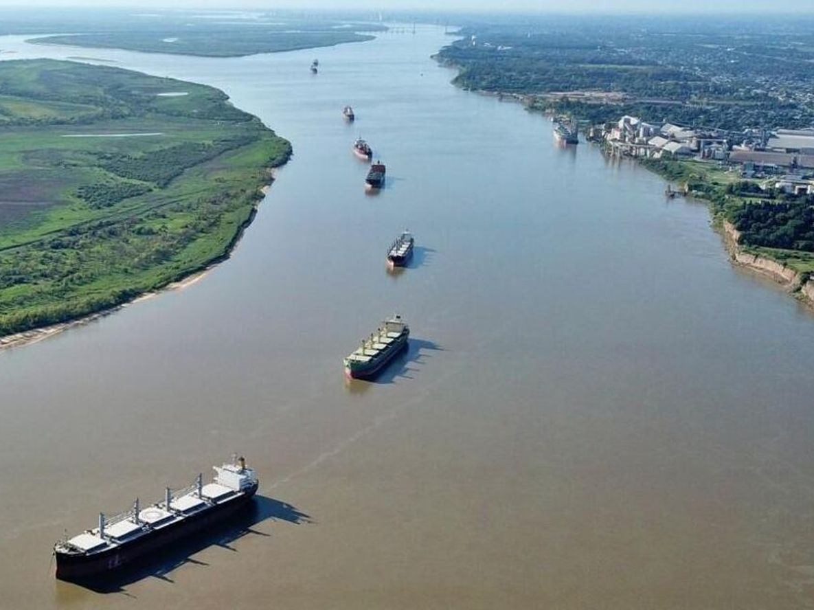 El gobierno nacional tomará el control de la hidrovía Paraguay Paraná durante un año.