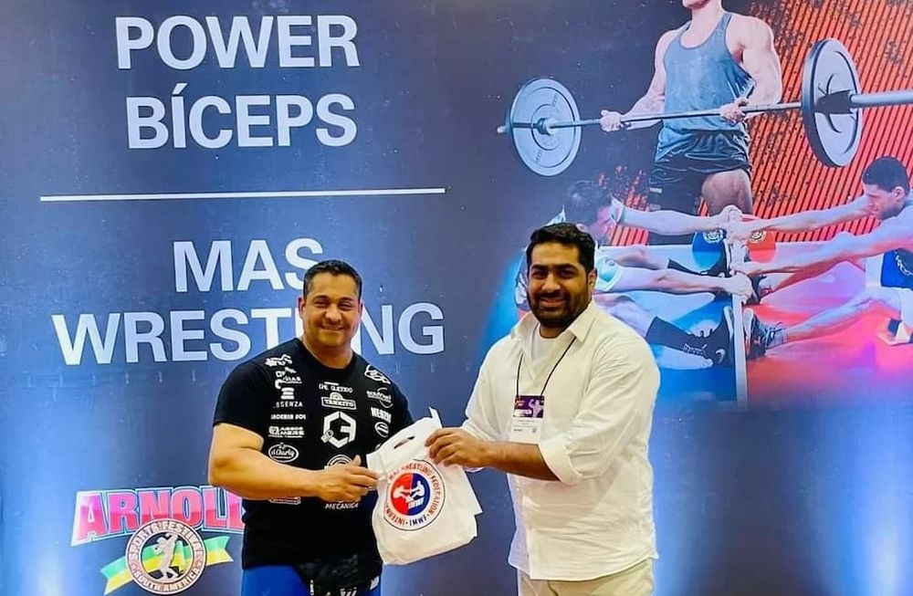 Eduardo Visciglia sigue demostrando que es uno de los atletas más fuertes de la provincia y el país. El popular Urso estuvo compitiendo en Brasil, en Arnold Classic, un evento en el que se a prueba la fuerza bruta de los deportistas. / Gentileza.