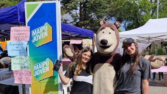 Fin de semana a puro color con los Kioscos maipucinos