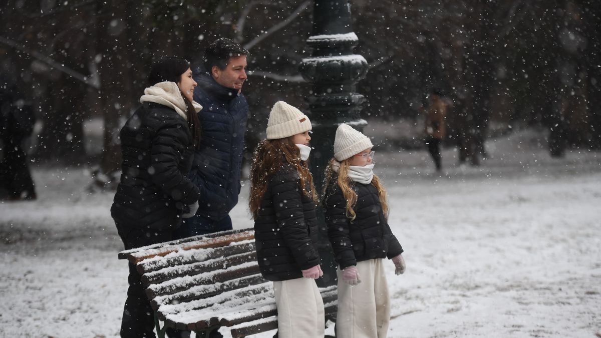 Se viene el frío y se esperan nevadas para el sábado, ¿Llegarán al llano?