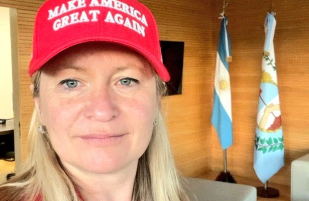 La vicegobernadora celebró la asunción de Donald Trump con un llamativo posteo.