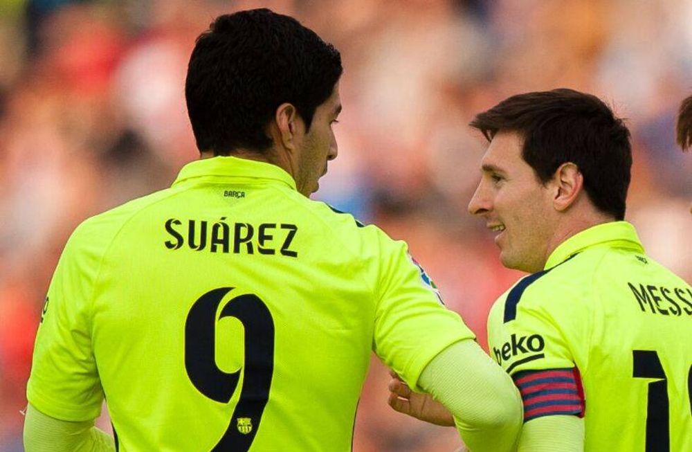 Messi y Luis Suárez, en un control antidoping sorpresa de la UEFA