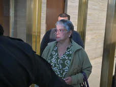 Hilda Horovitz, la expareja de Oscar Centeno, cuando ingresa a declarar en la Causa Cuadernos. Hilda Horovitz, la expareja de Oscar Centeno, cuando ingresa a declarar en la Causa Cuadernos.