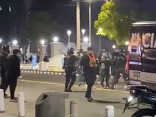 Violentos disturbios en San Martín empañaron los festejos por el pase de Argentina a la final.