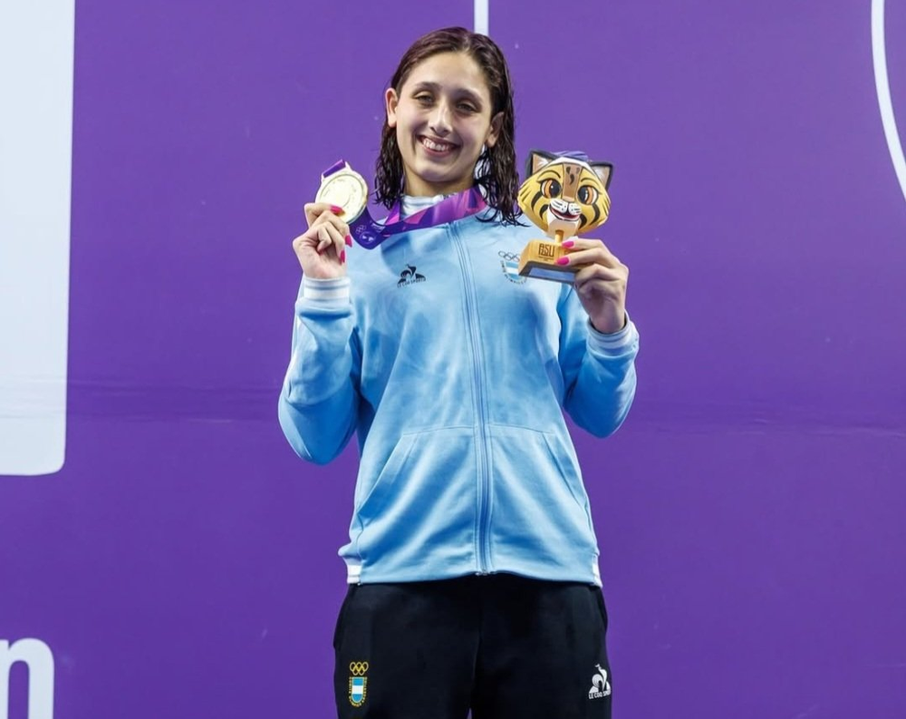 Agostina Hein sum&oacute; su segunda medalla en el Mundial de Rumania.