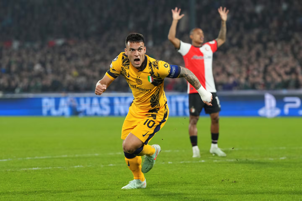 Lautaro Martínez la sigue rompiendo con el Inter de Milán