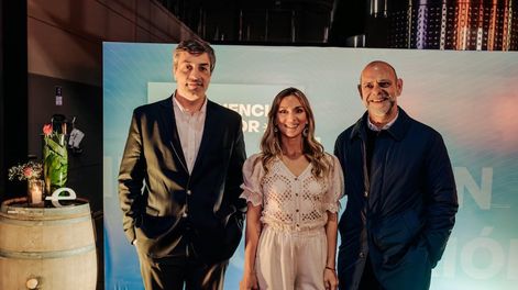 Santiago Ribisich, María José Rubio Nanclares y Luis Zamboni.