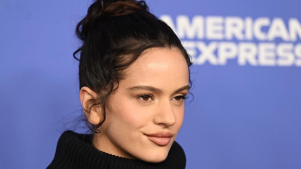 Con mucha transparencia, Rosalía se animó a un top underboob y dejó su parte delantera casi al