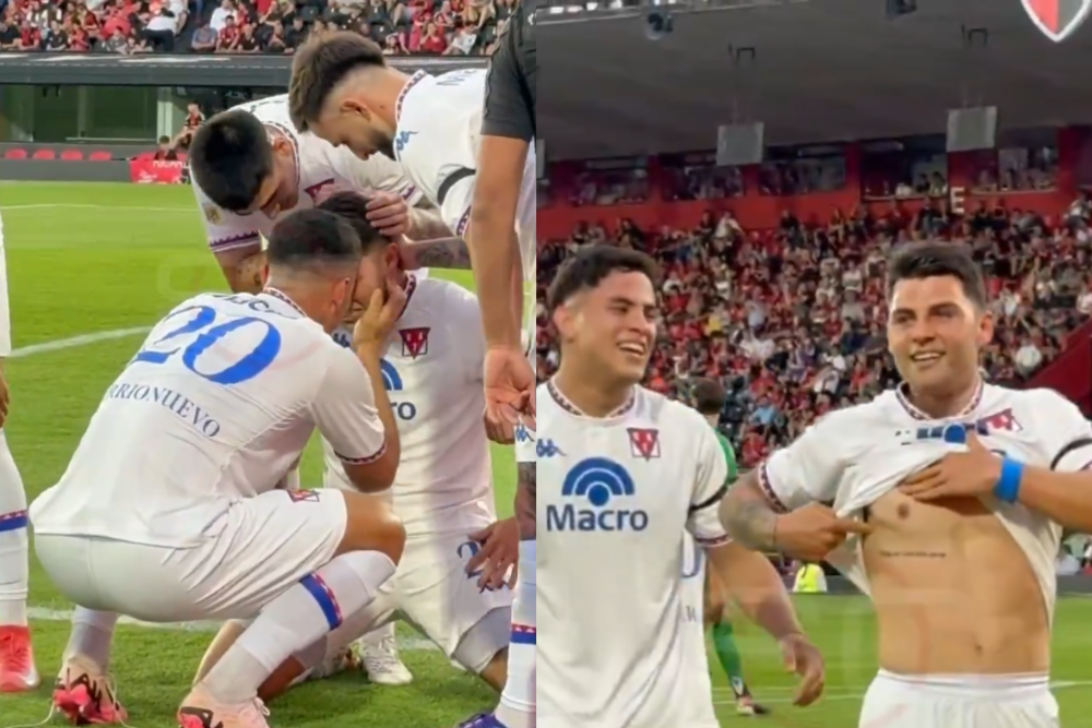 El emocionante festejo de Nacho Russo, hijo de Miguel Ángel Russo