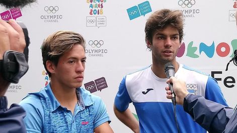 La dupla Báez-Díaz Acosta llegó a la final en dobles y se aseguró la medalla de plata