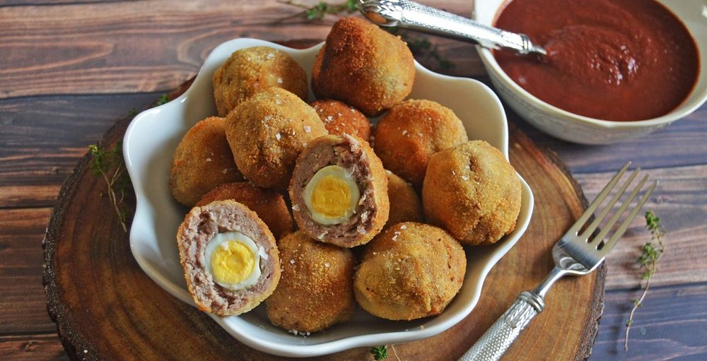 Los huevos escoceses son una de las recetas que no podés dejar de aprender.