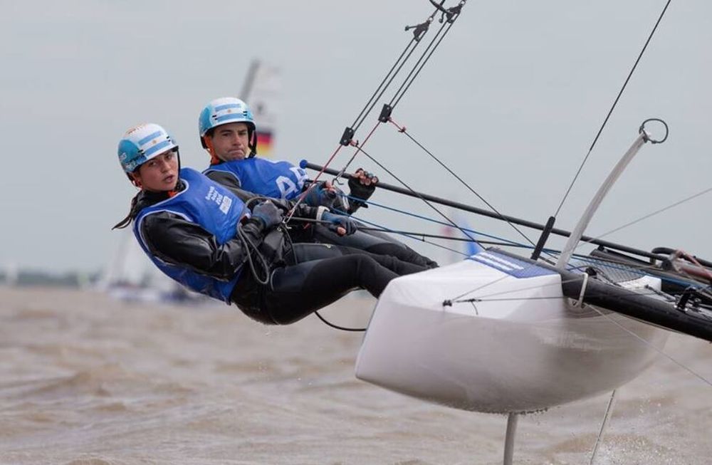 Medalla de oro en yachting para el binomio argentino Cittadini y Romairone