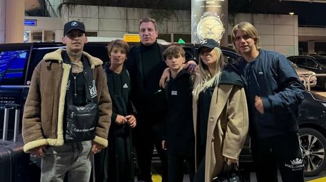 Los Andes | El viaje familiar de Wanda Nara y L-Gante y el encuentro con Maxi López.