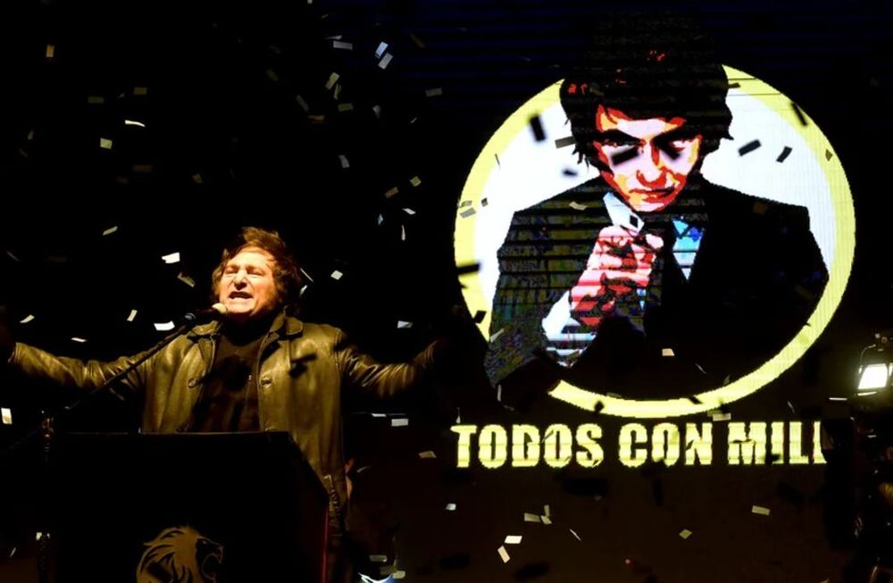 Milei lanzó su candidatura en el conurbano bonaerense y criticó a la “casta política”. / Foto: Gentileza